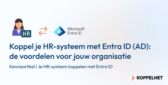 Koppel je HR-systeem met Entra ID